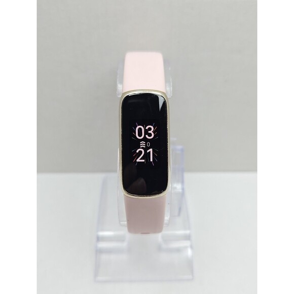 Fitbit Luxe FB422 Stainless Fitness Tracker Heart Rate Sleep W/ Charger - Picture 1 of 12